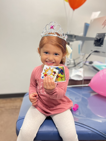 Happy Springfield Patient with Prizes